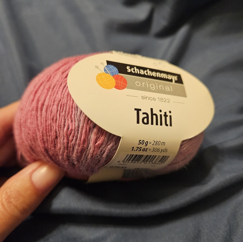 Schachenmayr Tahiti Pink Yarn